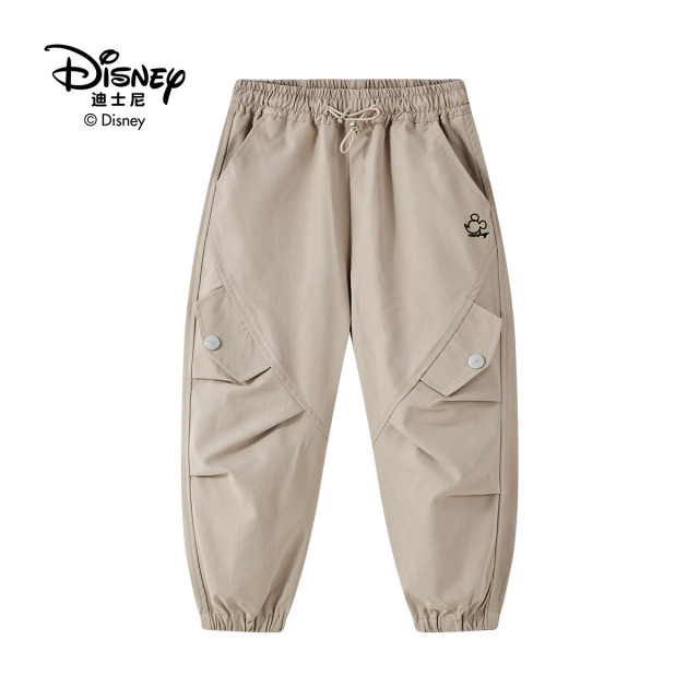13642228.Disney/迪士尼女童运动裤运动风童装冬季长裤休闲风裤子