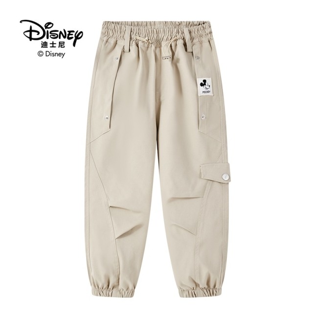 13642218.Disney/迪士尼儿童休闲风冬季裤子户外运动裤工装裤