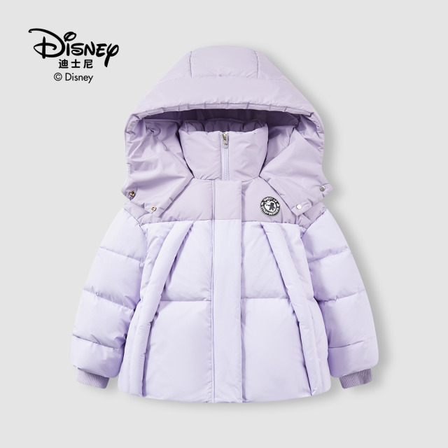 13642160.Disney/迪士尼儿童时尚保暖冬日小暖炉连帽羽绒外套【50绒】