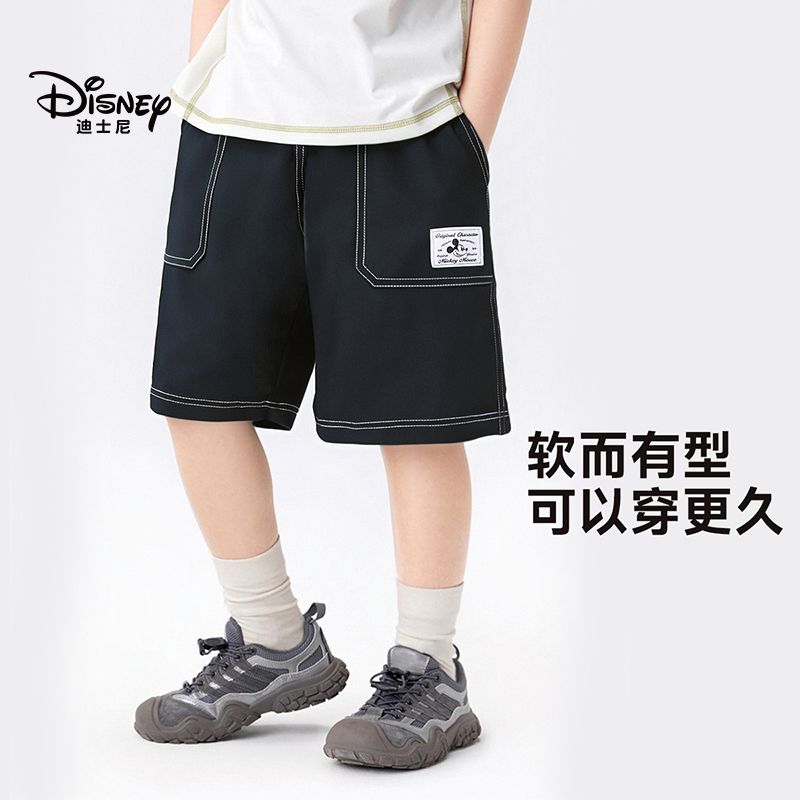 13642289.迪士尼男童夏季潮流大口袋实力派防晒UPF50+中裤