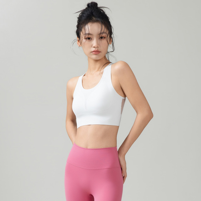 13174074.无痕隐形束胸内衣女大胸显小运动塑胸显小裹胸大码健身运动文胸WX6248