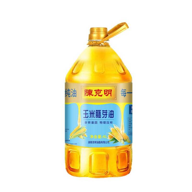 12738664.陈克明 非转基因一级物理压榨玉米胚芽油4L