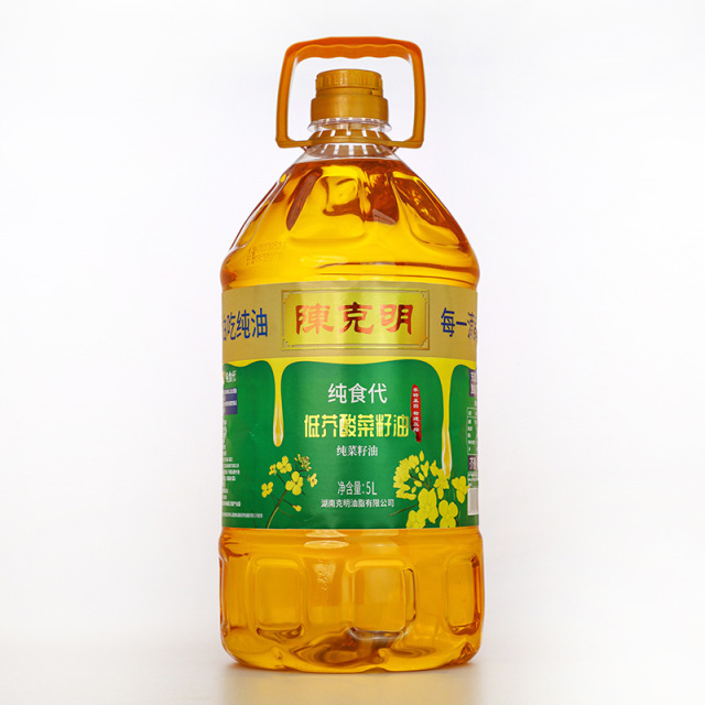 12738660.陈克明 非转基因物理压榨低芥酸菜籽油5L