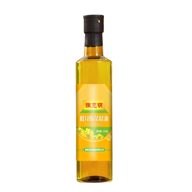 12740369.陈克明 非转基因一级物理压榨低芥酸菜籽油500ml