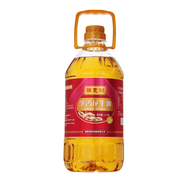 12740362.陈克明 一级物理压榨浓香纯花生油2.72L