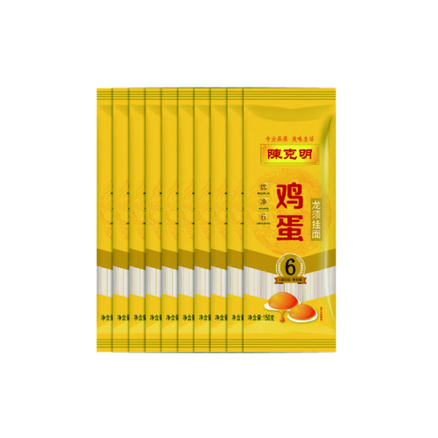 12740364.陈克明 鸡蛋龙须面150g*10包