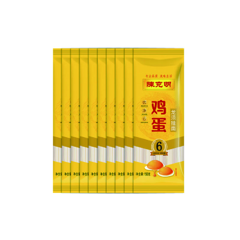 12740364.陈克明 鸡蛋龙须面150g*10包