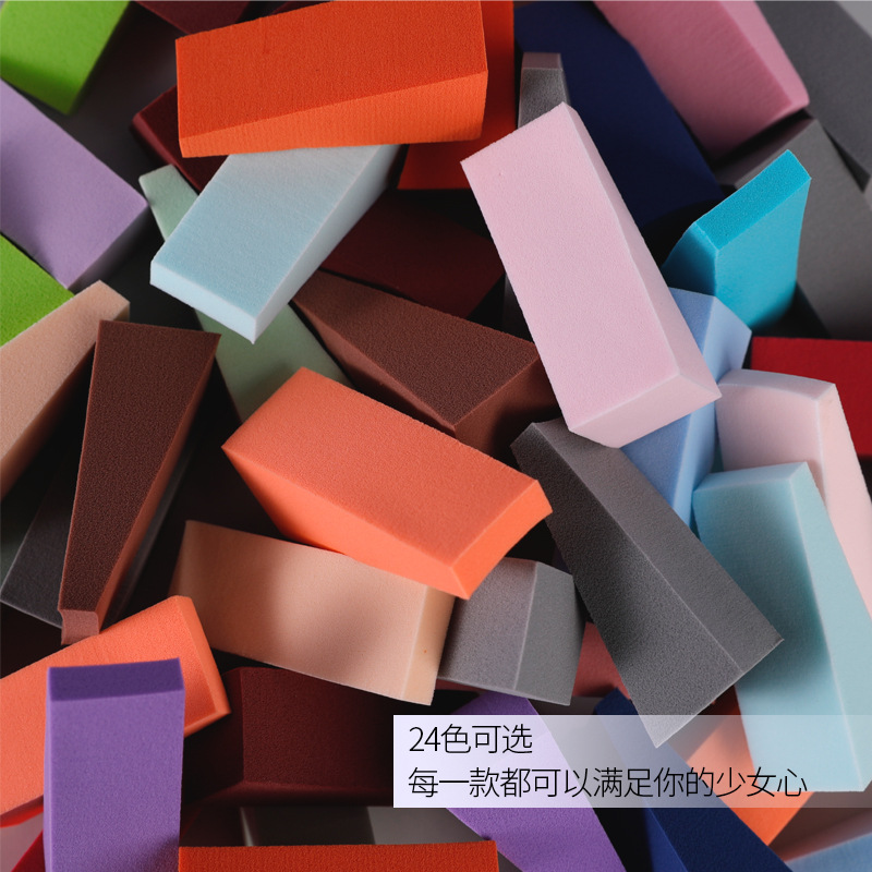10489447.麦欧丽50个装超软三角形海绵块气垫粉扑 干湿两用化妆美妆蛋