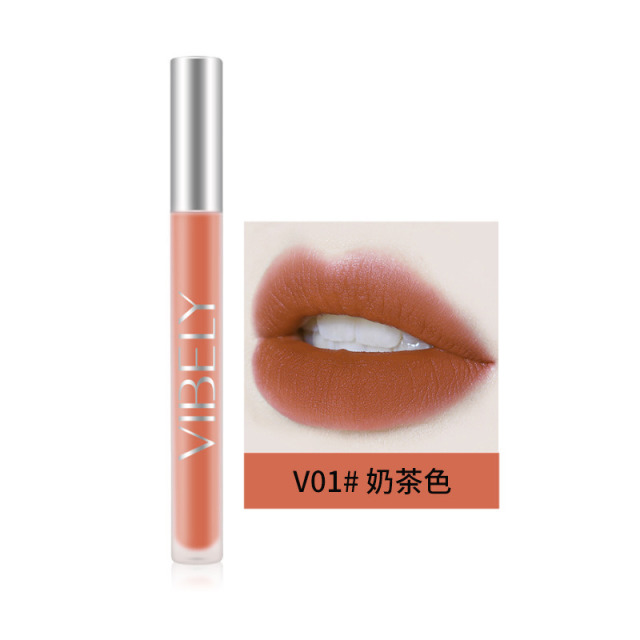 10473148.【产品升级，发新款】麦欧丽雾感丝缎唇釉持久自然不显唇纹易上色保湿滋润饱满显白唇彩