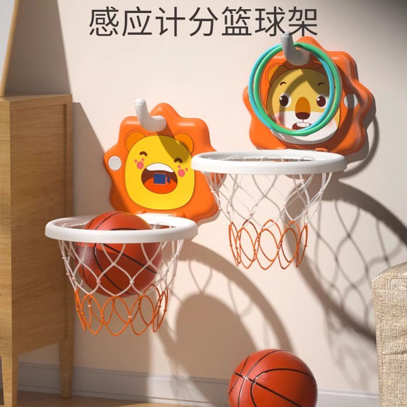 11888984.儿童篮球框室内投篮挂式宝宝篮球架1一3岁2婴儿家用球类玩具男孩