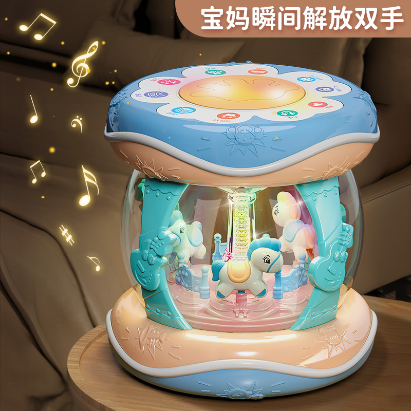 11888903.婴儿玩具益智早教6个月以上7幼儿0女宝宝8八半一1岁3九儿童手拍鼓