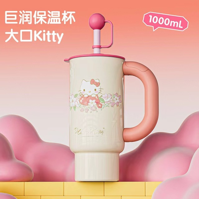 13354954.杯具熊吸管保温杯女高颜值水壶大容量巨无霸水杯生日礼物冰霸杯子