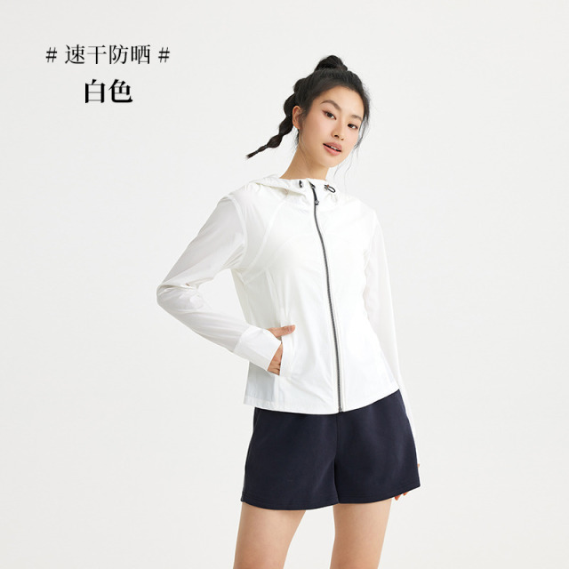 12373712.【凯特温斯顿】【新运动速干主义轻氧零感防蚊防晒衣系列】 凯特温斯顿Kate Winston X 休闲连帽外套上衣