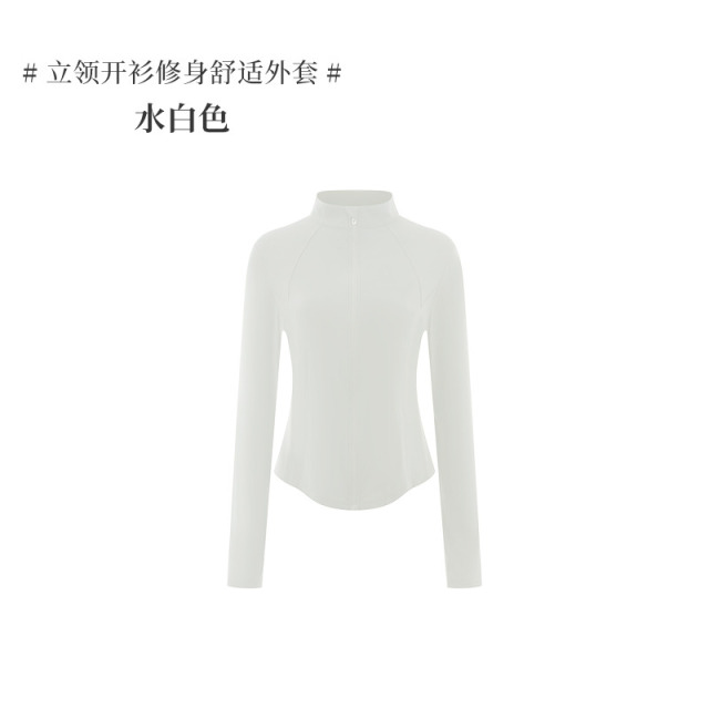 12373709.【液氨云感T系列】凯特温斯顿Kate Winston X CUALOK 立领开衫修身舒适外套