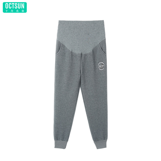 12999672.十月名裳孕妇裤春秋休闲运动裤秋季新款时尚潮妈外穿宽松长裤