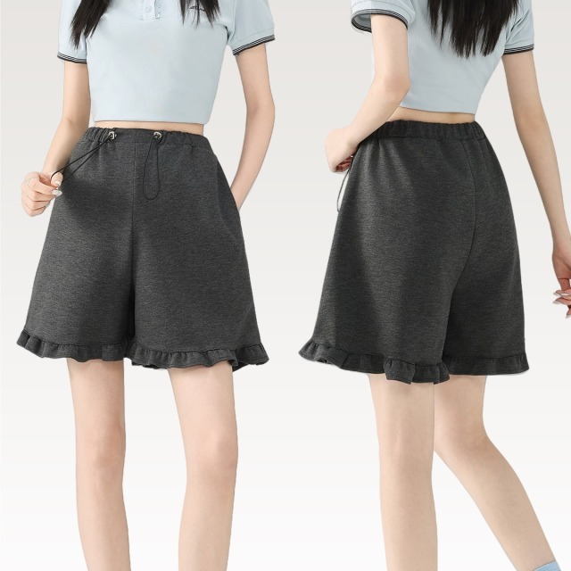 12999493.十月名裳孕妇短裤夏季时尚外穿夏天运动休闲阔腿裤大码孕妇裤子