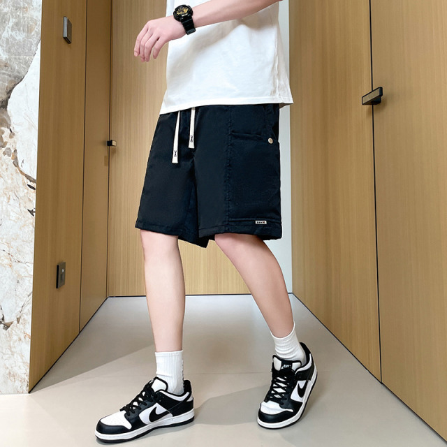 13442266.探扶客夏季新款速干运动短裤男宽松百搭五分裤薄款透气跑步健身休闲裤外穿沙滩裤潮