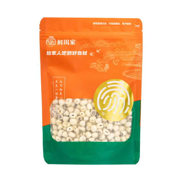 12678131.鲜珥家 磨皮莲子 3袋 色如凝脂 清醇爽口 一煮即糯 久煮不易散