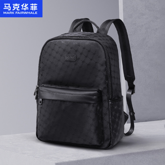 13783499.马克华菲轻便出行双肩背包旅行包大容量多功能户外运动行李收纳包男包