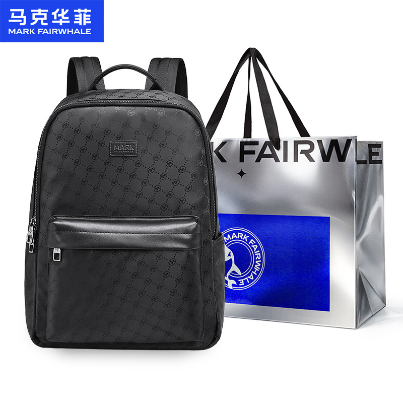 13783499.马克华菲轻便出行双肩背包旅行包大容量多功能户外运动行李收纳包男包