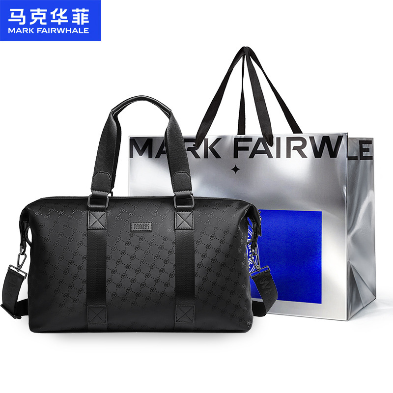 13792275.马克华菲男女士旅行包大容量手提高级商务出差行李包独立登机包健身包