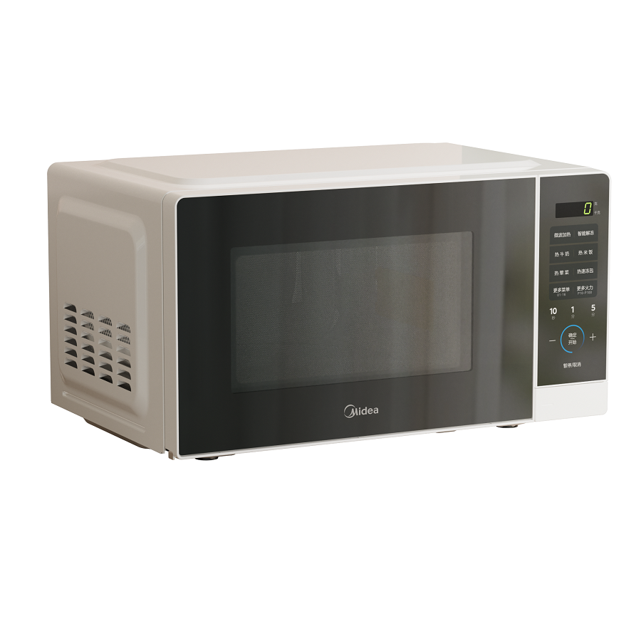7205651.美的（Midea） 20L家用微波炉小型转盘式 700W速热 易洁内胆 一键解冻 除味 【特价HD】