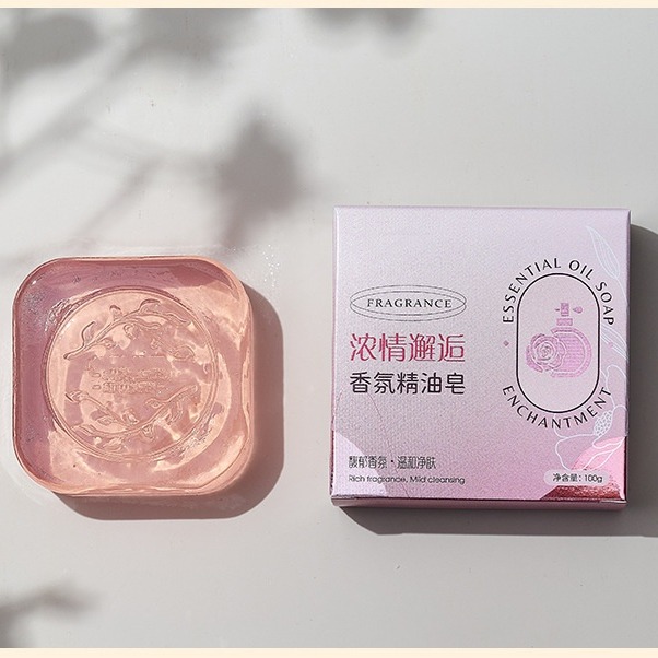 13590460.洁面沐浴洗脸洗澡玫瑰精油皂持久留香伴手礼香皂手工精油皂