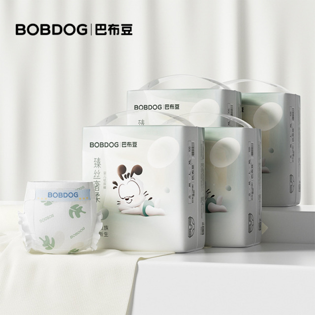 12958728.巴布豆臻丝奢柔蚕丝蛋白纸尿裤 4包装