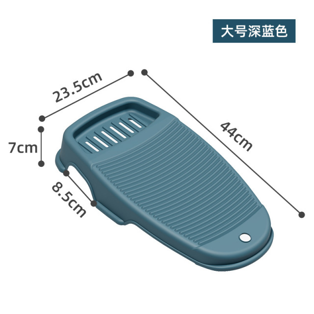 12322594.加厚搓衣板小号洗衣服的防滑洗衣板新式家用洗衣盆塑料洗衣搓洗板