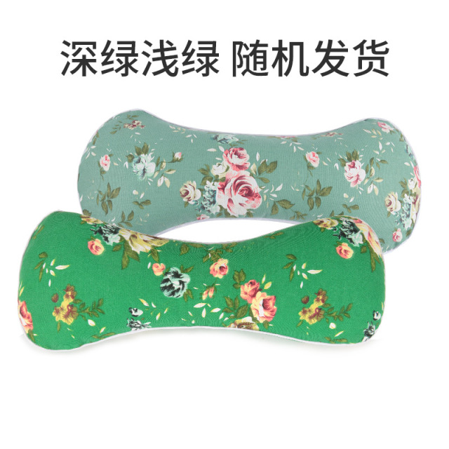 12322668.【艾草枕头颈椎骨头枕家用粗布艾绒枕艾枕宫廷枕护颈艾草骨头枕
