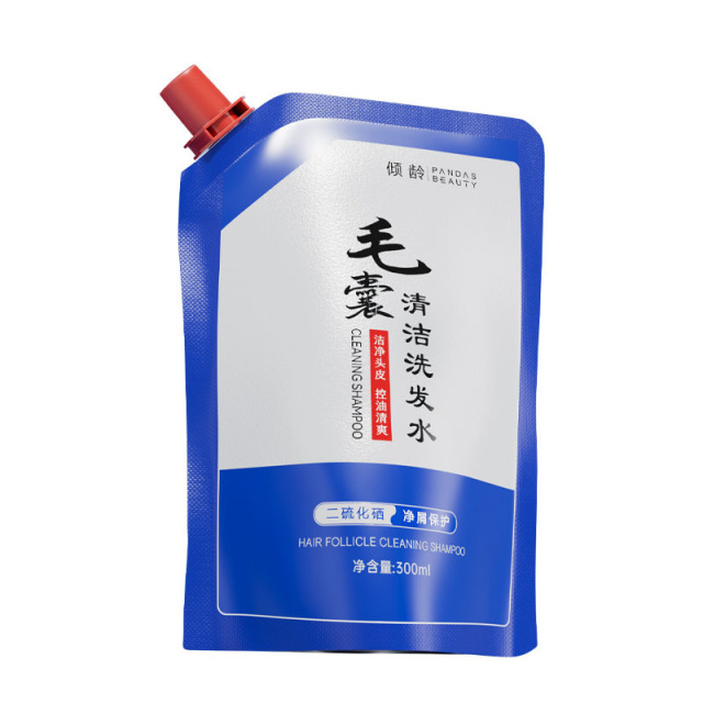 11299125.【止痒去屑 控油蓬松】毛囊清洁洗发水300ML深层控油滋养头皮去屑蓬松毛囊洗发水