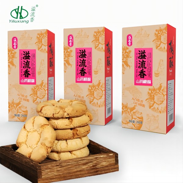 12701203.【三盒】200g*3盒山药桃酥