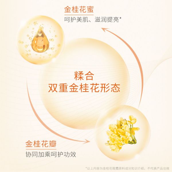 11141687.兰可欣金桂花眼膜贴黑眼圈补水贵妇眼膜眼霜护肤眼部学生滋养官方
