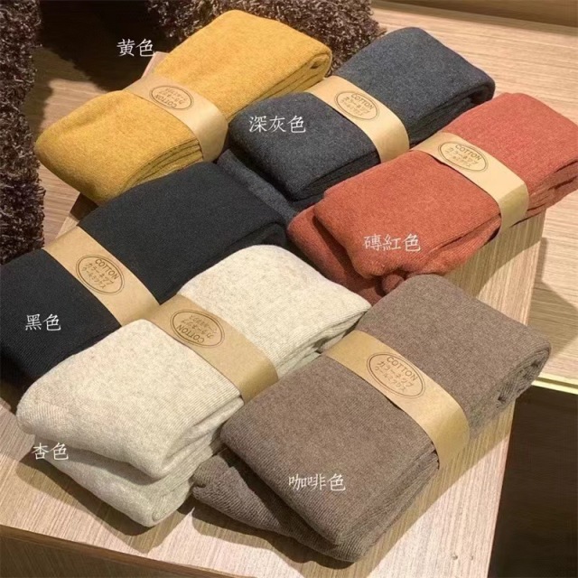 12696819.【买两双赠两双,到手四双】加厚毛圈过膝袜长筒袜小狗乐园"刺绣卡通条纹羊毛袜子