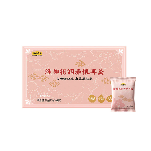 12752962.五谷磨房洛神花润养银耳羹古田有机软糯银耳即食90g