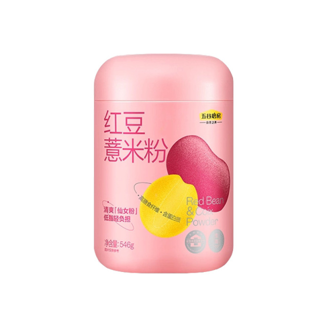 12787524.五谷磨房红豆薏米粉代餐粉罐装薏仁粉代餐粉高纤懒人代餐食品饱腹早餐