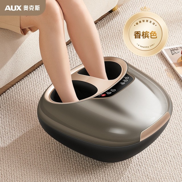 11717711.奥克斯脚底按摩器全自动揉捏脚底足疗机穴位按摩疏通小腿部按摩仪器足部按摩器