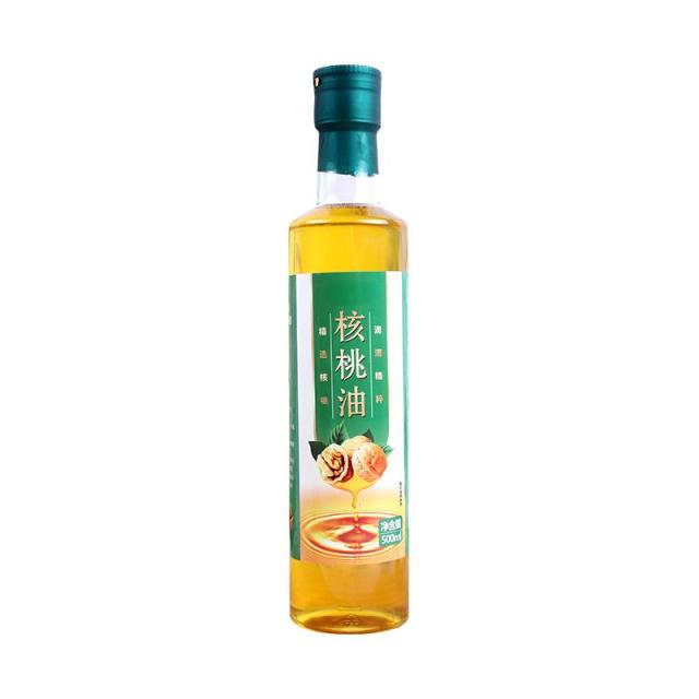 12667324.纯核桃油2.7L大桶装低温冷榨食用油纯香一级核桃油儿童婴儿宝宝辅食健康油
