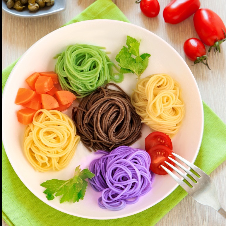 13585732.【无添加 配料干干净净】低脂蔬菜龙须面条混合口味五谷杂粮挂面条干面条荞麦面条菠菜南瓜紫薯胡萝卜面条健康营养