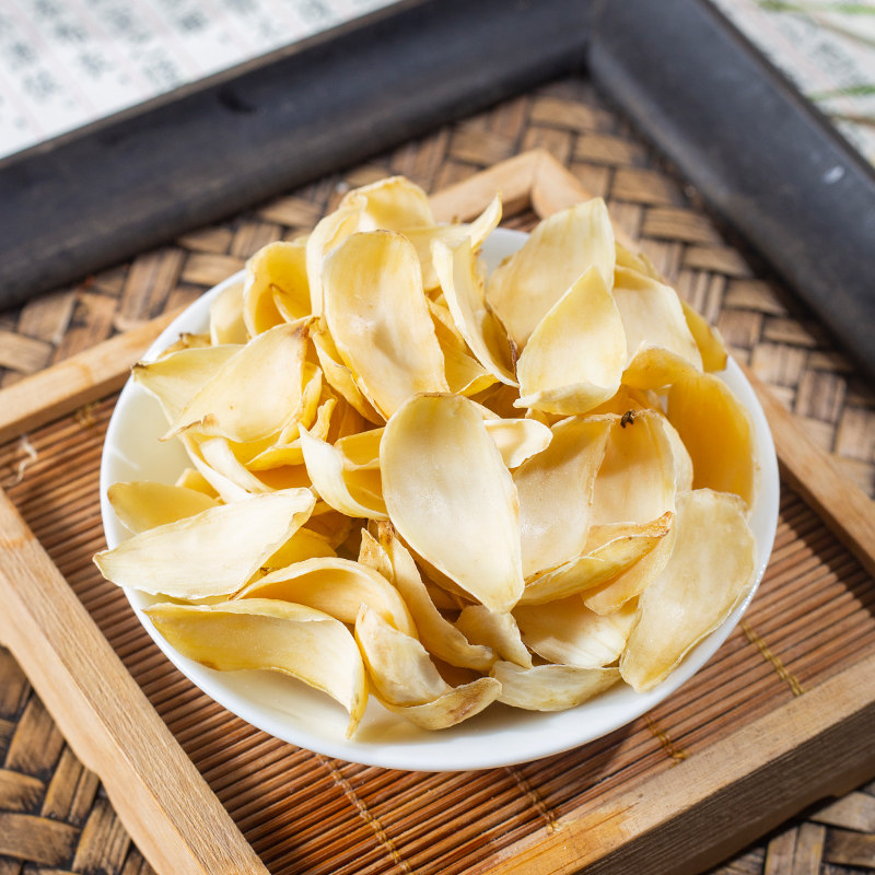 13591809.新货精选百合干干货食用500g无新货煲汤新鲜泡茶煮粥自然晒干片大肉厚