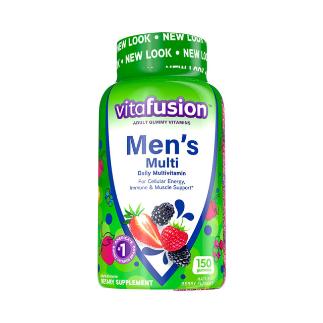 11026444.vitafusion男士多种复合维生素150粒 有效期至2027-01-30