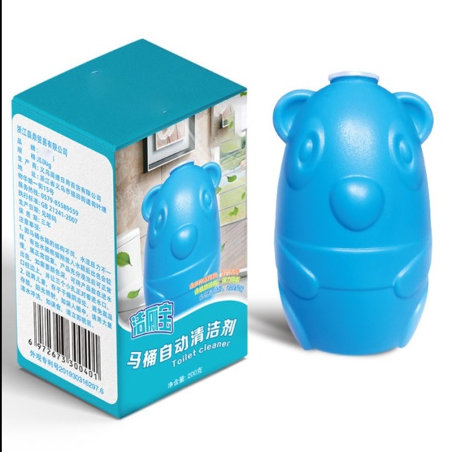 12308244.【3件装】马桶清洁剂蓝泡泡洁厕宝洁厕灵马桶凝胶洁厕剂清洁块冲洁