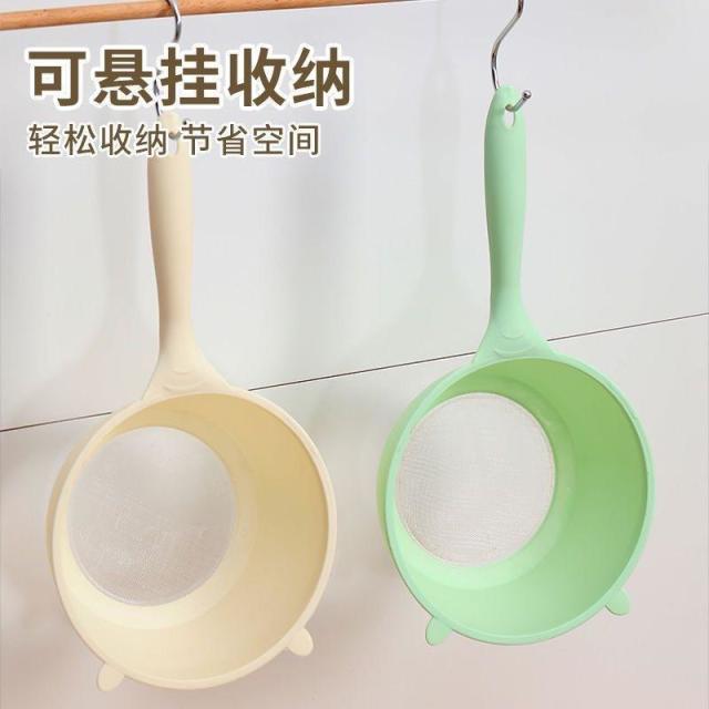 12326458.【5件装】淘米洗米筛淘米盆细孔淘米勺家用漏勺厨房洗水果洗菜沥水篮子