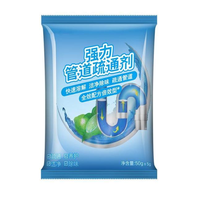 12327417.管道疏通剂260g祛味地漏洗手盆下水道多功能管道疏通剂
