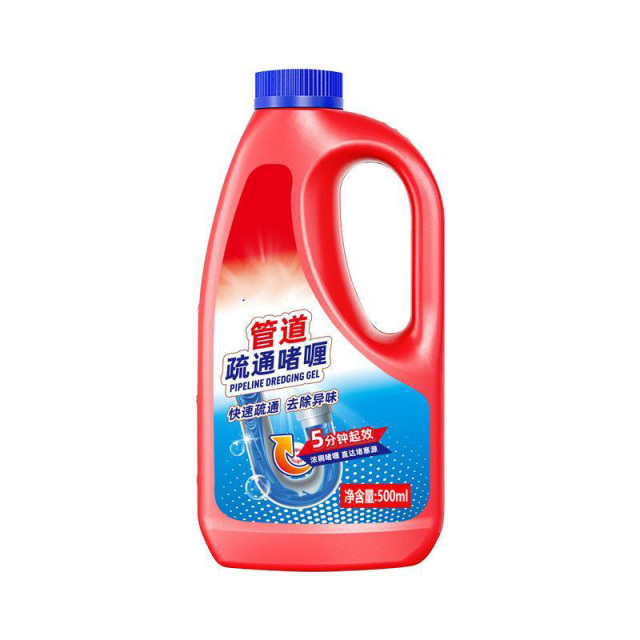 12324161.管道疏通剂通下水道溶解厕所马桶厨房油污专用堵塞疏通液