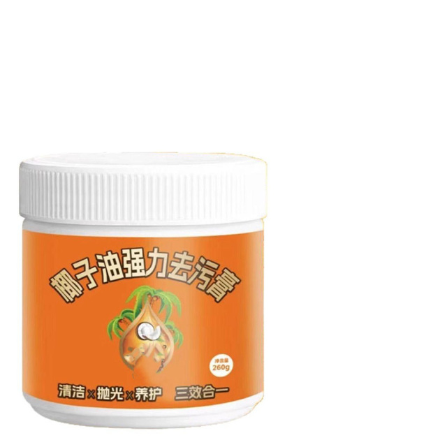 12331452.椰子油去污膏厨房瓷砖餐具轻松快速清洁抛光养护三合一膏3
