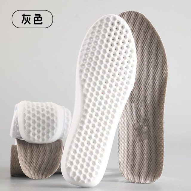 12576318.【2件装】超临界运动鞋垫防臭透气吸汗舒适休闲减震踩屎感鞋垫男女篮球