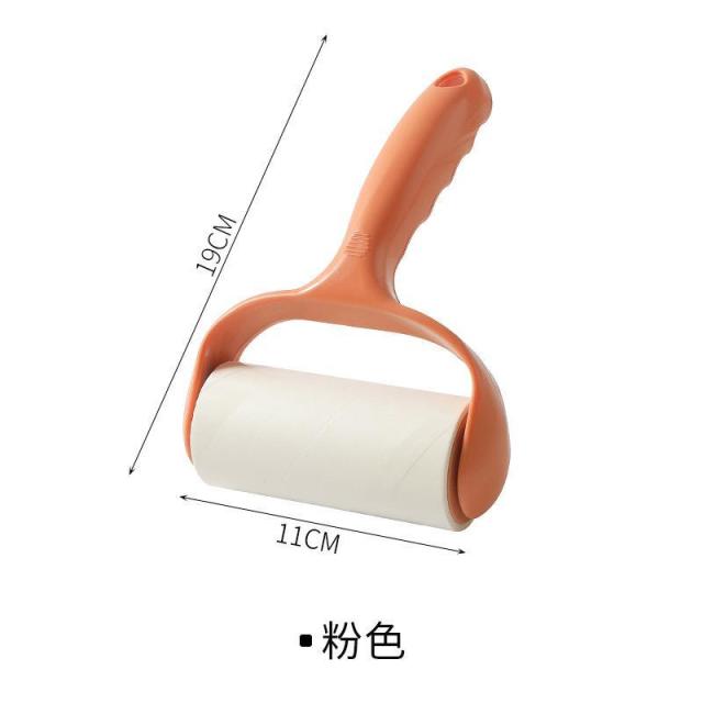 12590103.【5件装】粘毛器可撕式滚筒毡滚刷粘毛沾毛器除毛衣服去黏毛刷衣物卷纸