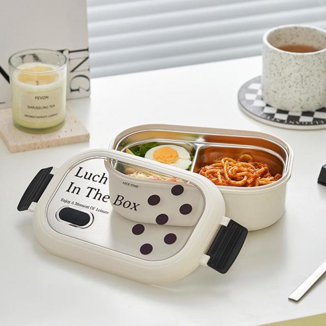 12591258.不锈钢保温饭盒专用分隔食品级分格便携便当餐盒上班族