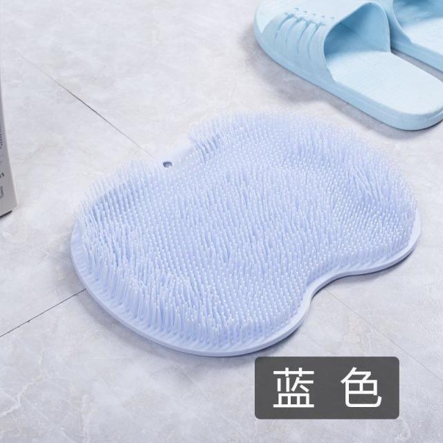 12592705.【5件装】懒人搓脚垫洗脚洗浴用具按摩洗澡磨脚防滑去死皮脚皮洗浴用具